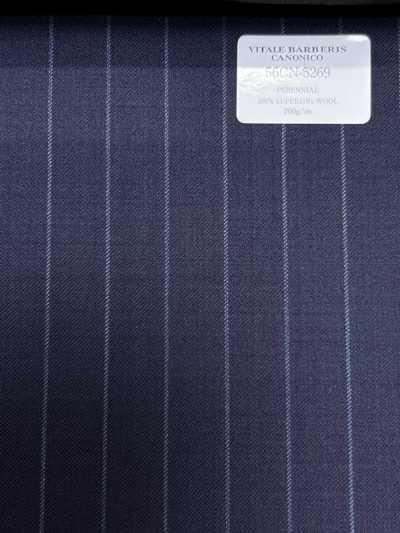 CANONICO PERENNIAL-CLASSICS Dark Navy Stripe