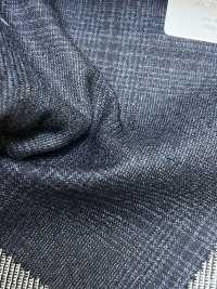 56CN5289 CANONICO MILLED TROPICAL Navy Blue Glen Check[Textile] CANONICO Additional Images
