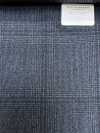 56CN5289 CANONICO MILLED TROPICAL Navy Blue Glen Check