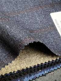 LP6606 Loro Piana Navy Blue × Red Stripe[Fabric] HOSOI SYOJI Additional Images