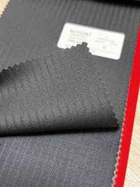 3ML4482 26AW MIYUKI Textile MIYUKI ESSENTIALS Stretch Twill Navy Solid Miyuki Woolen Mills Additional Images