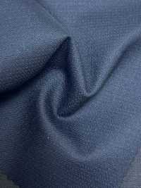 3ML4526 26AW MIYUKI Textile MIYUKI ESSENTIALS Stretch Twill Navy Solid Miyuki Woolen Mills Additional Images