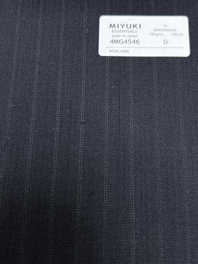 4MG4546 26AW MARUNOUCHI Twill Navy Stripe