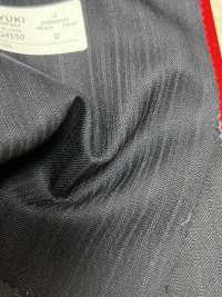 4MG4550 26AW MARUNOUCHI Twill Navy Stripe[Textile] Miyuki Woolen Mills Additional Images