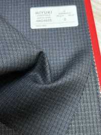 4MG4605 26AW MARUNOUCHI Twill Navy Check[Textile] Miyuki Woolen Mills Additional Images