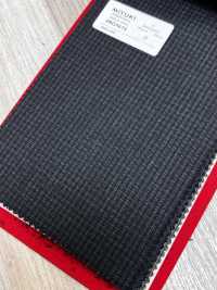 4MG4616 26AW MARUNOUCHI Twill Charcoal Gray Check[Textile] Miyuki Woolen Mills Additional Images