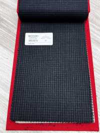 4MG4616 26AW MARUNOUCHI Twill Charcoal Gray Check[Textile] Miyuki Woolen Mills Additional Images