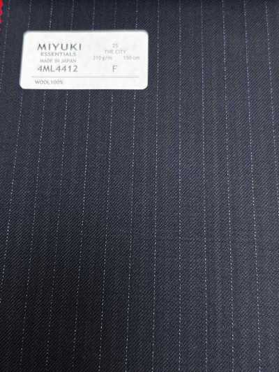 26AW THE CITY Twill Navy Stripe
