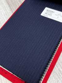 4ML4423 26AW THE CITY Twill Navy Stripe[Textile] Miyuki Woolen Mills Additional Images