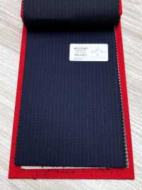 4ML4423 26AW THE CITY Twill Navy Stripe[Textile] Miyuki Woolen Mills Additional Images