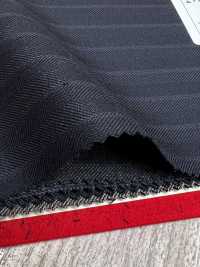 4ML4434 26AW THE CITY Twill Navy Stripe[Textile] Miyuki Woolen Mills Additional Images