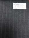 4ML4445 26AW THE CITY Twill Charcoal Heaven Gray Stripe