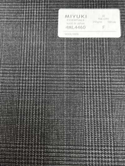 26AW THE CITY Twill Charcoal Heaven Gray Check