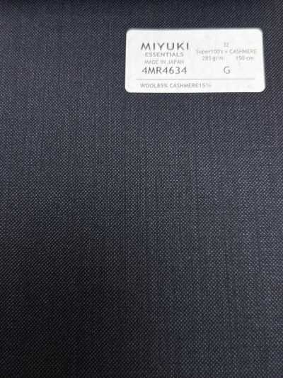 26AW Super100's × Cashmere Navy No Pattern