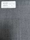 4MR4645 26AW Super100's × CASHMERE Medium Gray No Pattern