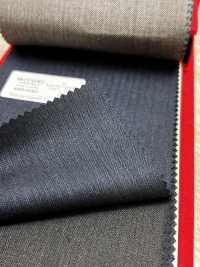 4MR4660 26AW Super100's × CASHIMERE Navy Stripe[Textile] Miyuki Woolen Mills Additional Images