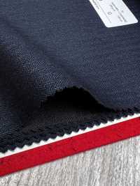 4MR4660 26AW Super100's × CASHIMERE Navy Stripe[Textile] Miyuki Woolen Mills Additional Images