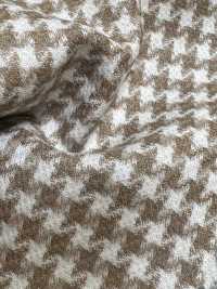 AR6540 ARISTON Super130's Beige Houndstooth[Fabric] HOSOI SYOJI Additional Images