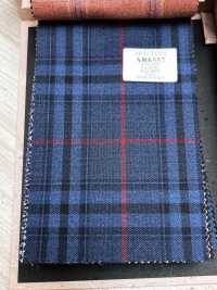 AR6557 ARISTON Super130's Navy Blue Check[Fabric] HOSOI SYOJI Additional Images