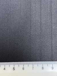 LP6586 Loro Piana Super130's Black Stripe[Fabric] HOSOI SYOJI Additional Images