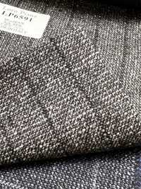 LP6591 Loro Piana Gray Stripe[Fabric] HOSOI SYOJI Additional Images