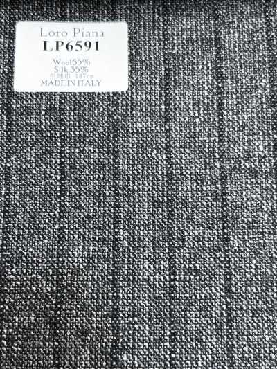 LP6591 Loro Piana Gray Stripe