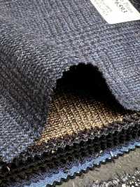 LP6593 Loro Piana Navy Blue Check[Fabric] HOSOI SYOJI Additional Images