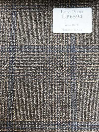 LP6594 Loro Piana Brown Check
