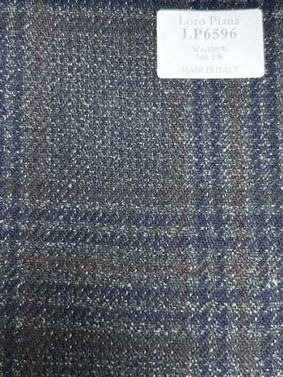 LP6596 Loro Piana Green Check