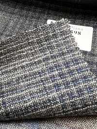 LP6598 Loro Piana Gray X Navy Blue Check[Fabric] HOSOI SYOJI Additional Images