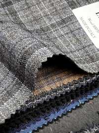 LP6600 Loro Piana Gray X Blue Check[Fabric] HOSOI SYOJI Additional Images