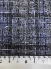 LP6600 Loro Piana Gray X Blue Check[Fabric] HOSOI SYOJI Additional Images