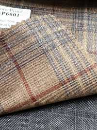 LP6601 Loro Piana Beige Check[Fabric] HOSOI SYOJI Additional Images