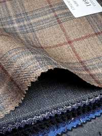 LP6601 Loro Piana Beige Check[Fabric] HOSOI SYOJI Additional Images