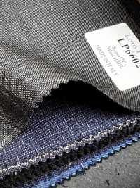 LP6602 Loro Piana Super130's Gray Check[Fabric] HOSOI SYOJI Additional Images
