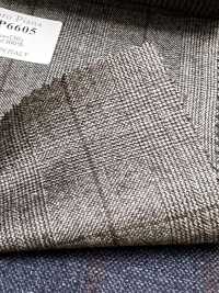 LP6605 Loro Piana Super130's Brown Check[Fabric] HOSOI SYOJI Additional Images