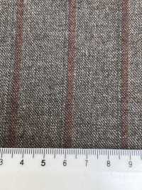 LP6607 Loro Piana Brown X Orange Stripe[Fabric] HOSOI SYOJI Additional Images