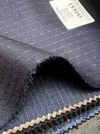 LV5193 LANVIN COLLECTION Navy Blue × Brown Stripe[Fabric] HOSOI SYOJI Additional Images