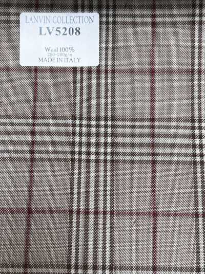 LANVIN COLLECTION Beige Glen Check