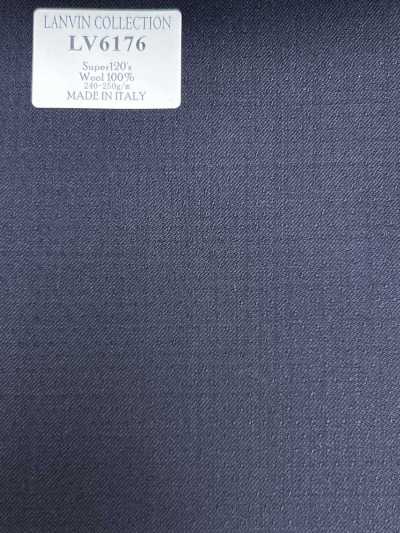 LV6176 LANVIN COLLECTION Super120's Dark Navy Dots