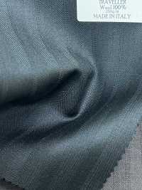 EZ6518 Ermenegildo Zegna TRAVELLER Dark Green Stripe[Fabric] HOSOI SYOJI Additional Images