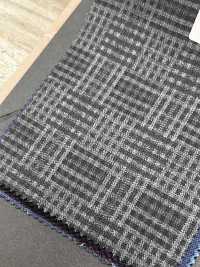 DM6148 DORMEUIL QUEEN Super100's Gray Check[Fabric] HOSOI SYOJI Additional Images