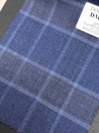 DM5144 DORMEUIL QUEEN Super100's Navy Blue Check[Fabric] HOSOI SYOJI Additional Images