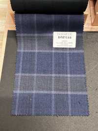 DM5144 DORMEUIL QUEEN Super100's Navy Blue Check[Fabric] HOSOI SYOJI Additional Images