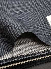 CR6612 CARNET 3-ply Navy Blue Glen Check[Fabric] HOSOI SYOJI Additional Images