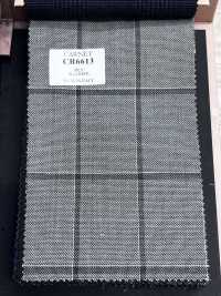 CR6613 CARNET 3-Ply Light Gray Check[Fabric] HOSOI SYOJI Additional Images