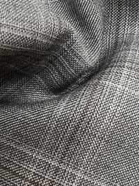 CR6616 CARNET Gray X Brown Check[Fabric] HOSOI SYOJI Additional Images