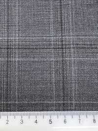 CR6616 CARNET Gray X Brown Check[Fabric] HOSOI SYOJI Additional Images
