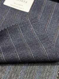 RD5654 REDA Navy Blue X Brown Stripe[Textile] HOSOI SYOJI Additional Images