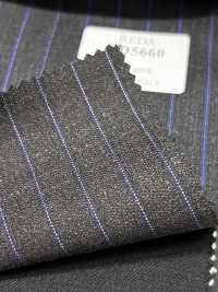 RD5660 REDA Gray X Navy Blue Stripe[Textile] HOSOI SYOJI Additional Images